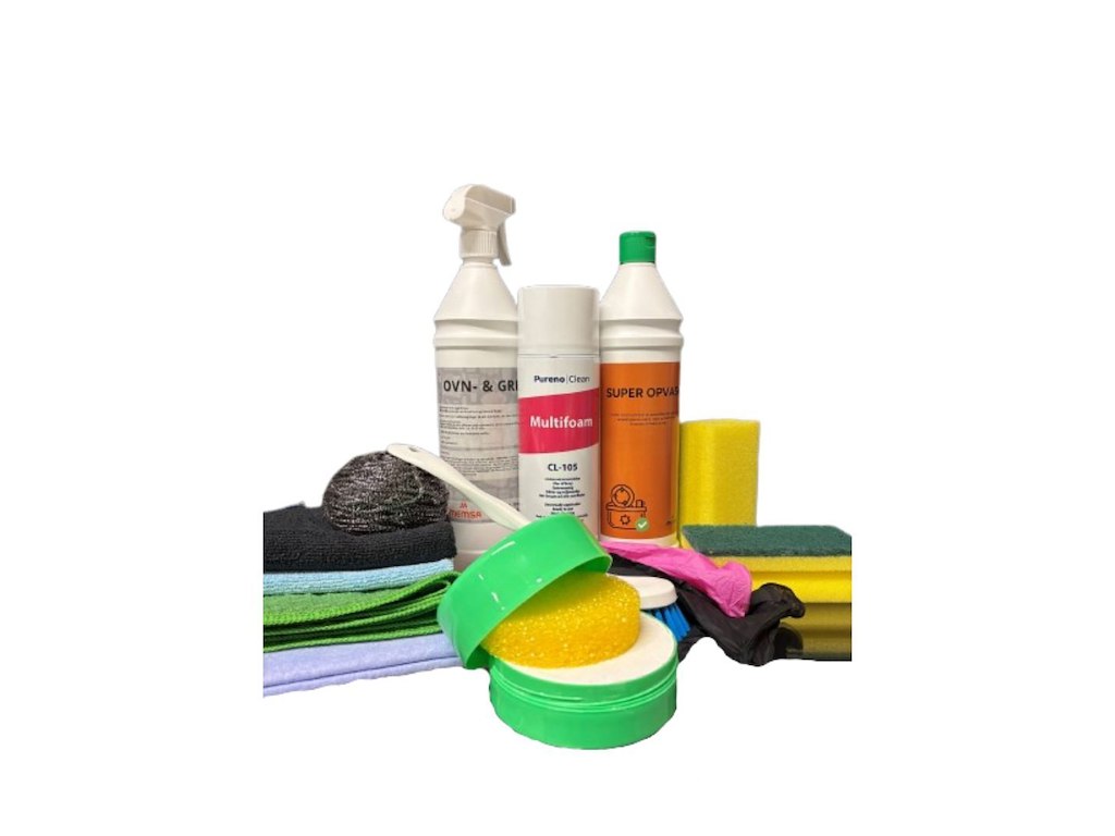 Rengøringspakke til køkkenet