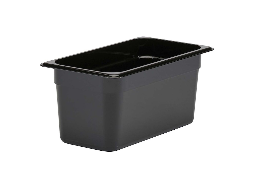 Kantine Cambro 1/3GN 5.3L 32.5x17.6x15cm Polycarbonat Sort