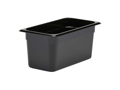 Kantine Cambro 1/3GN 5.3L 32.5x17.6x15cm Polycarbonat Sort