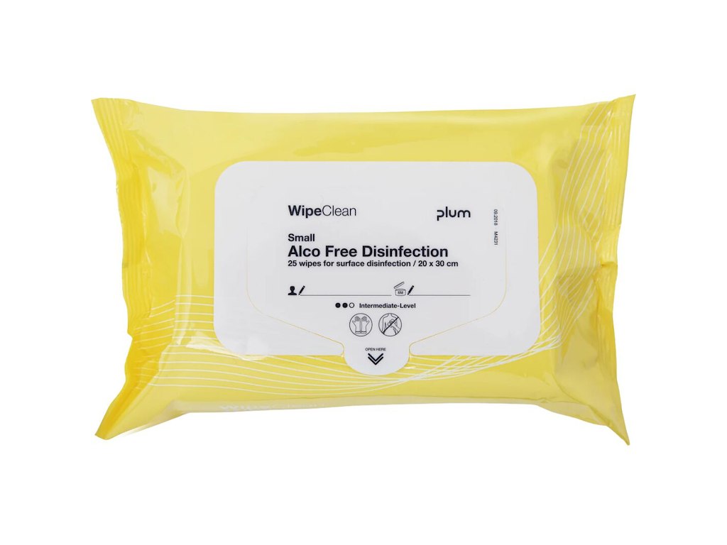 Desinfektion Serviet PLUM Alco-Free 30x20 cm
