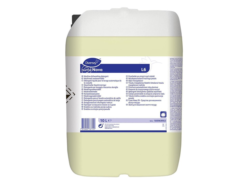 Maskinopvask Anlæg Flydende Suma Nova L6 10ltr uden Klor Hårdt