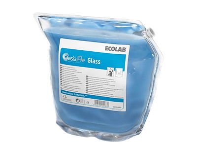 Glasrens/Universalrengøring Oasis Pro Glass med Parfume 2 ltr Blå