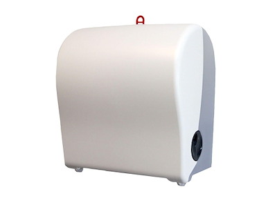 Dispenser Håndklæderulle Pristine Autocut Max Ø19.5cm B19.5-20.5cm Plast Hvid