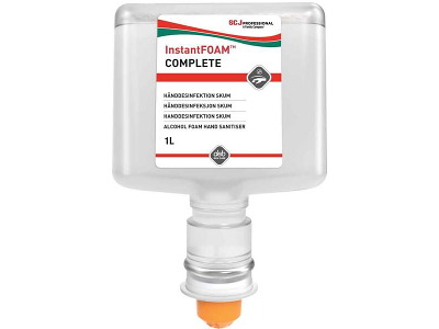 Hånddesinfektion Skum InstantFOAM Complete 1ltr med 80% Ethanol t/TouchFREE disp