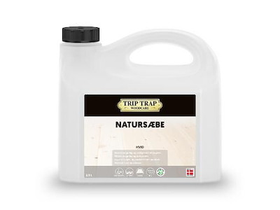 Vaskepleje Trip Trap Natursæbe Hvid uden Voks/Parfume 2.5 ltr