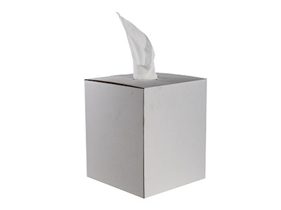 Aftørringsrulle Linttex 30x38 cm Hvid crepe