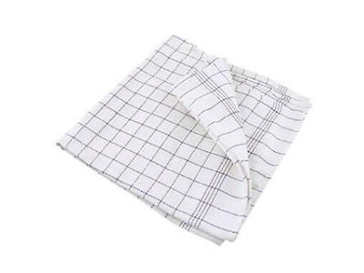 Viskestykke 50x100 cm blåternet