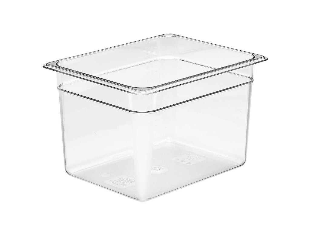 Kantine Cambro 1/2GN 11.7L 32.5x26.5x20cm Polycarbonat Klar