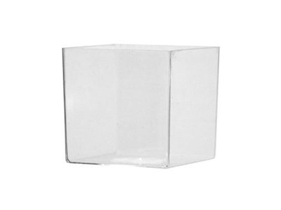 Cube 55x55x55 mm Medium PS Klar