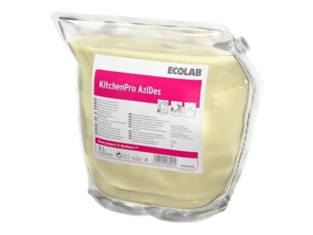 Rengøring/Desinfektion KitchenPro Azides 2ltr Surt Højkoncentreret til køkken