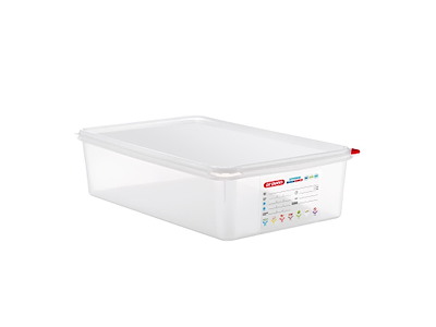 Beholder Araven lufttæt L53xB32.5xH10cm 1/1GN 13.7ltr polypropylen låg klar