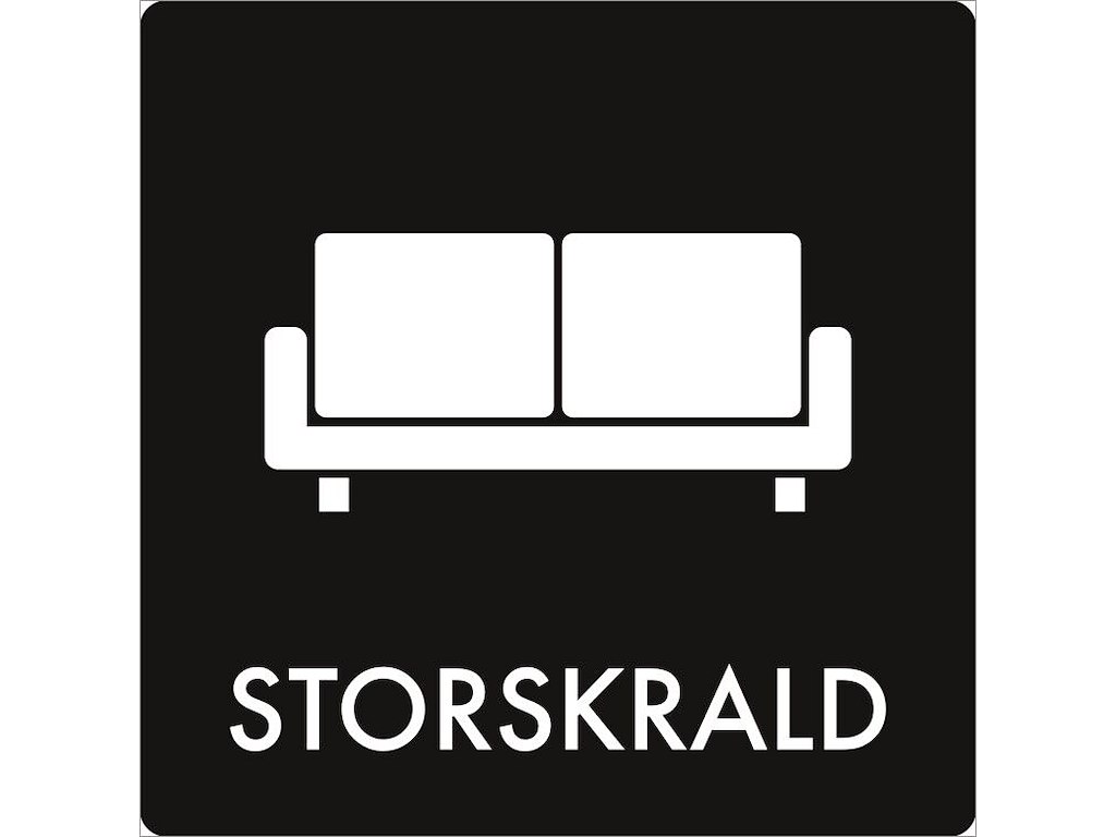 Piktogram Storskrald 60x60mm