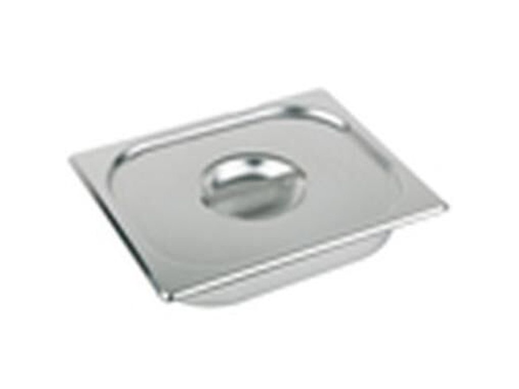 Låg 1/2 GN 32.5x26.5x3.5 cm Rustfri stål til Kantine