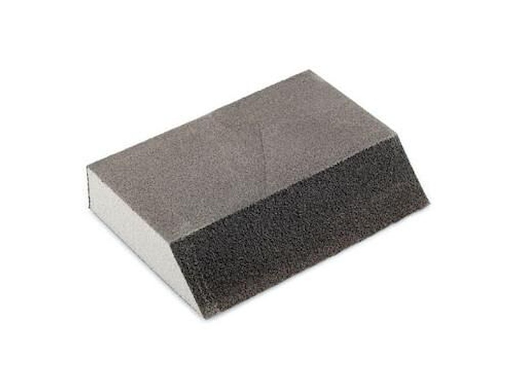 Slibesvamp Flexiclean 90x125x25 mm korn 180 med Profil Grå