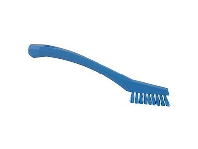 Detaljebørste Stiv Blå til pakninger/gummilister/fuger/samlinger