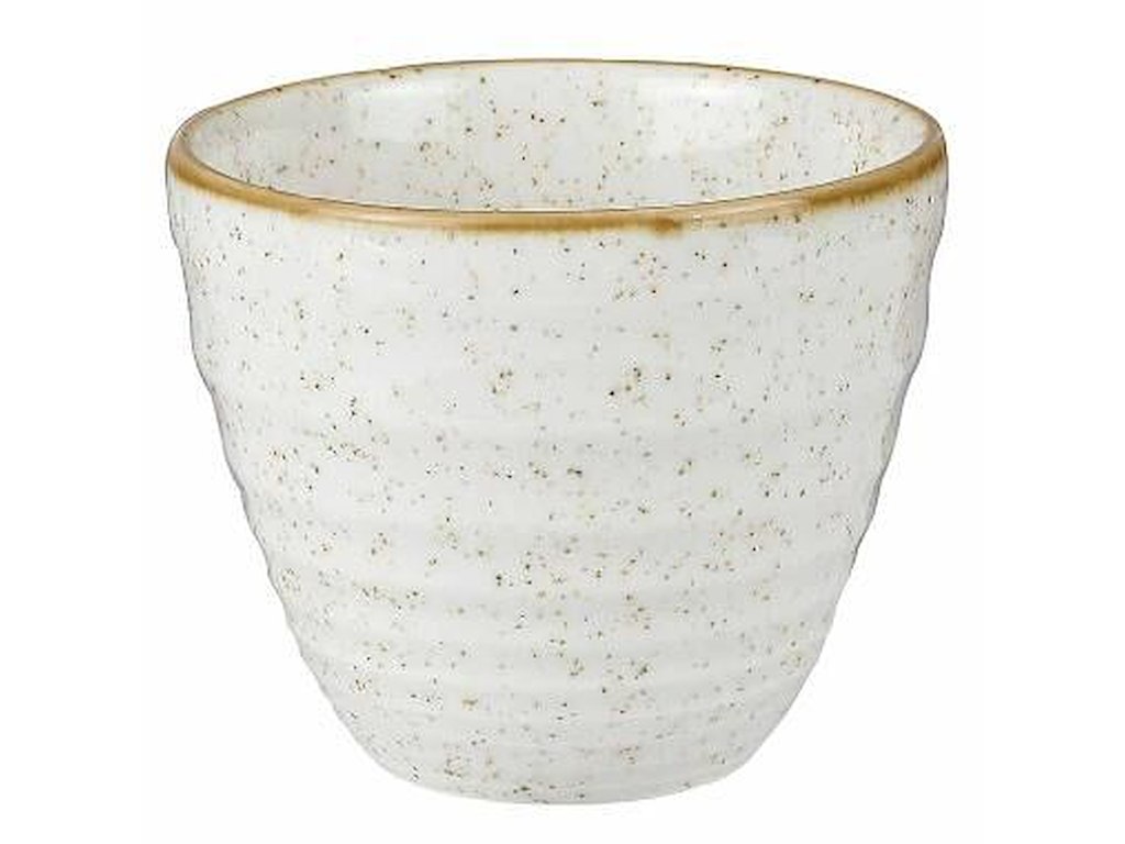 Skål Stonecast 28 cl Ø9.5x8.3 cm Porcelæn Vanilje