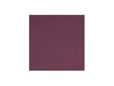 Serviet Duni 24x24cm 3-lag Plum