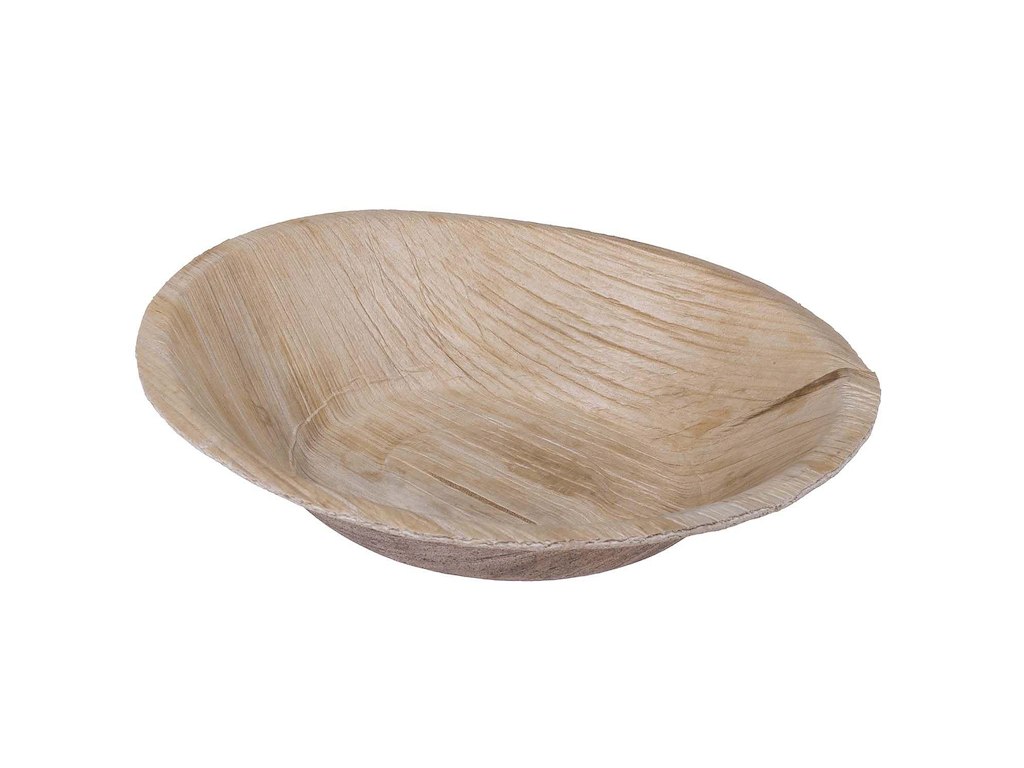 Fad Ø18 cm Dyb Bionedbrydelig Palmeblad