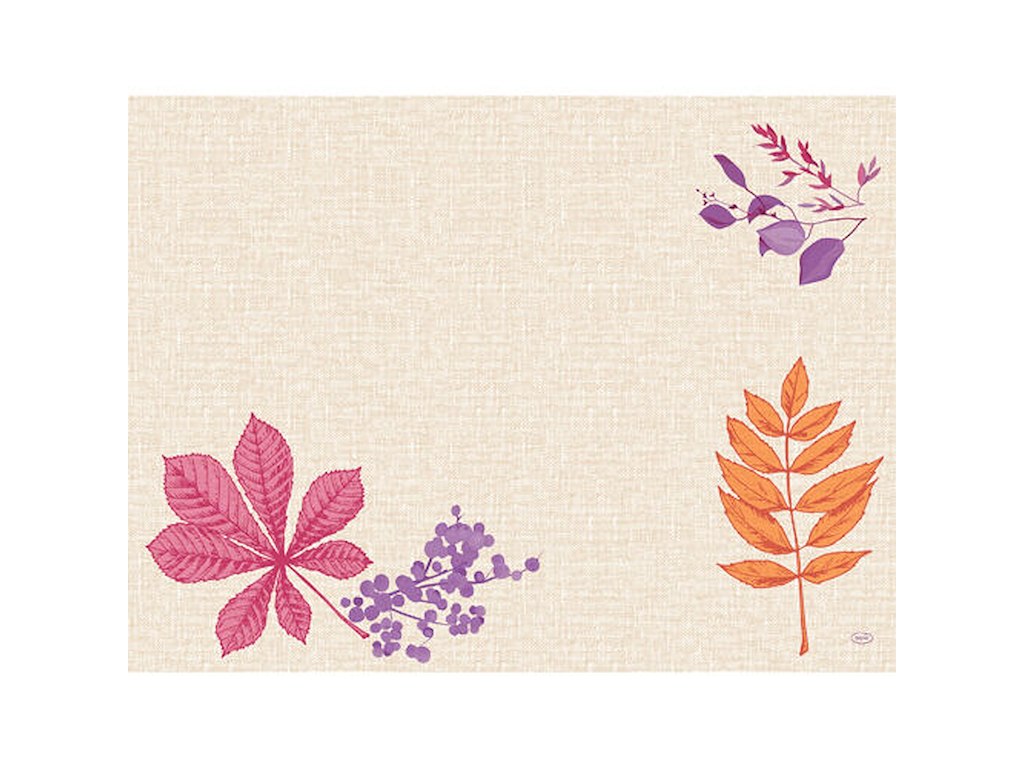 Dækkeserviet Dunicel 30x40cm Papir Bright Autumn