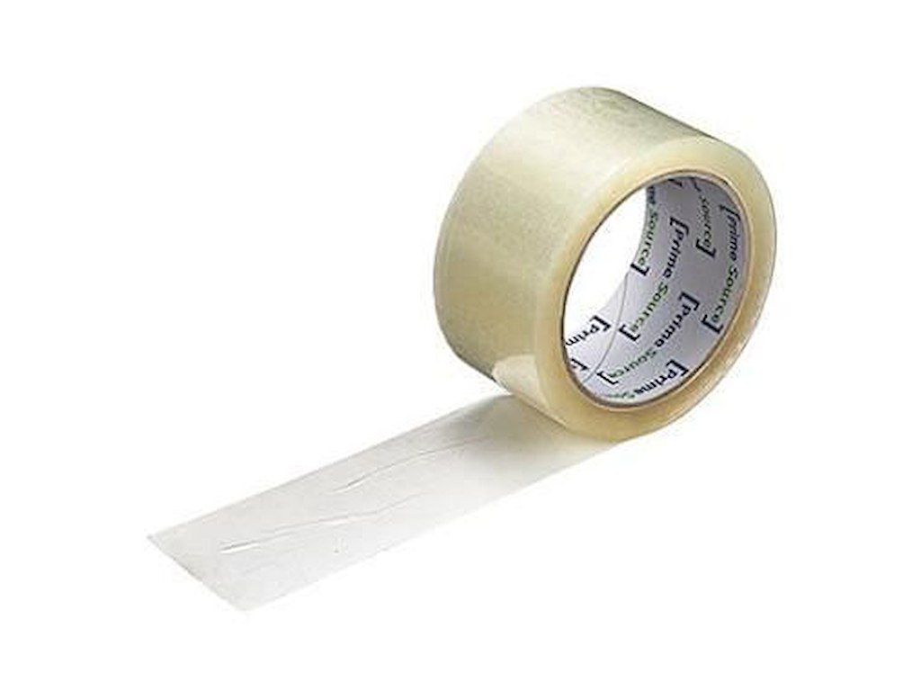 Tape 48 mm x 66 m Low-Noise Akrylklæb PP Klar