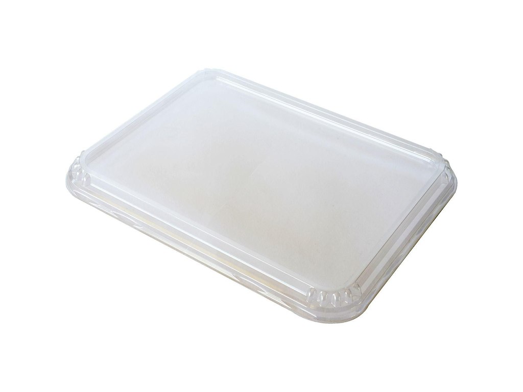 Plastlåg 232x183x16 mm APET Klar til Duni Caterline