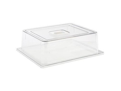 Cover 1/2 GN 32.5x26.5xH9.5 cm Polycarbonat Klar