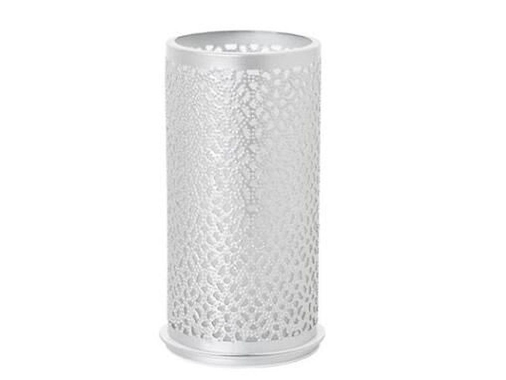 Lysestage Bliss Ø75x140 mm Metal Sølv