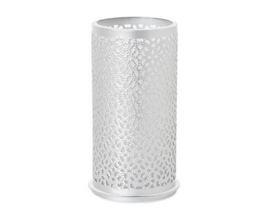 Lysestage Bliss Ø75x140 mm Metal Sølv