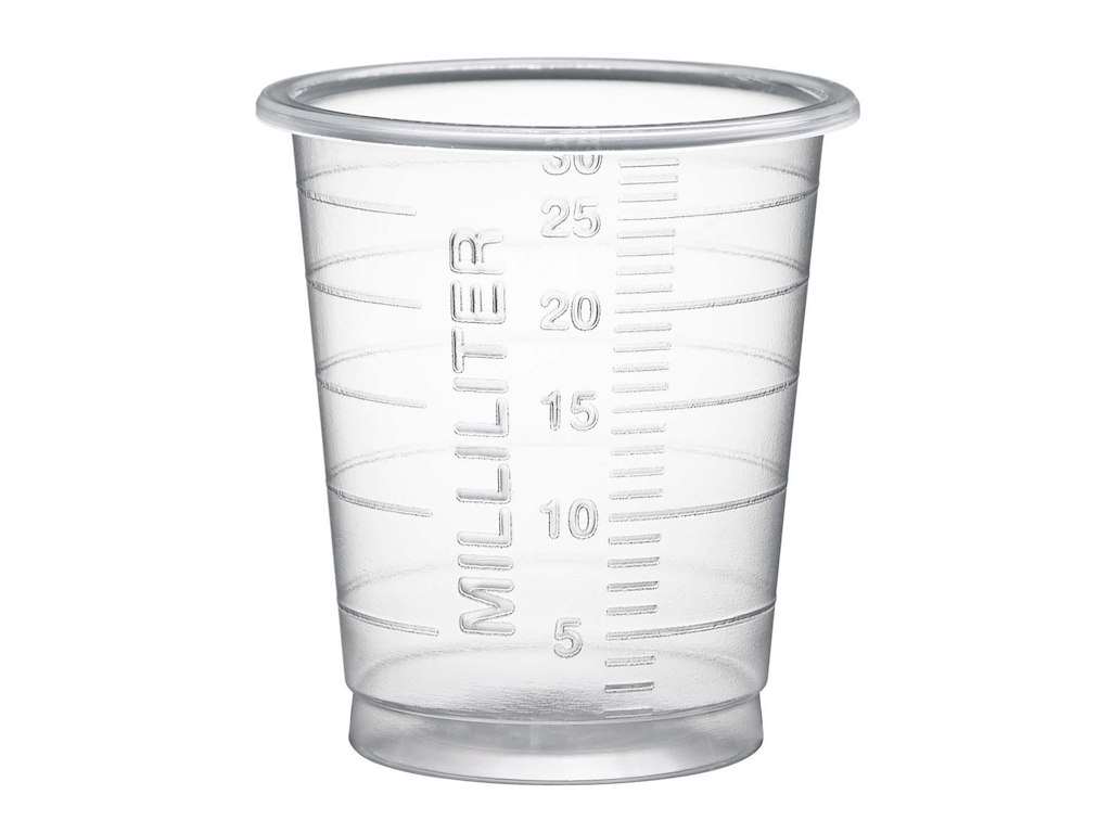 Medicinbæger 30 ml PP Eco Klar