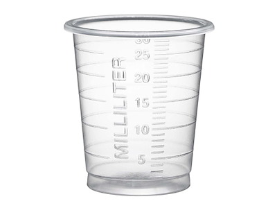 Medicinbæger 30 ml PP Eco Klar