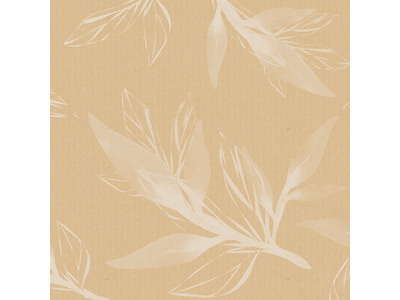 Serviet Bio Dunisoft 40x40cm Leaves Natural Beige