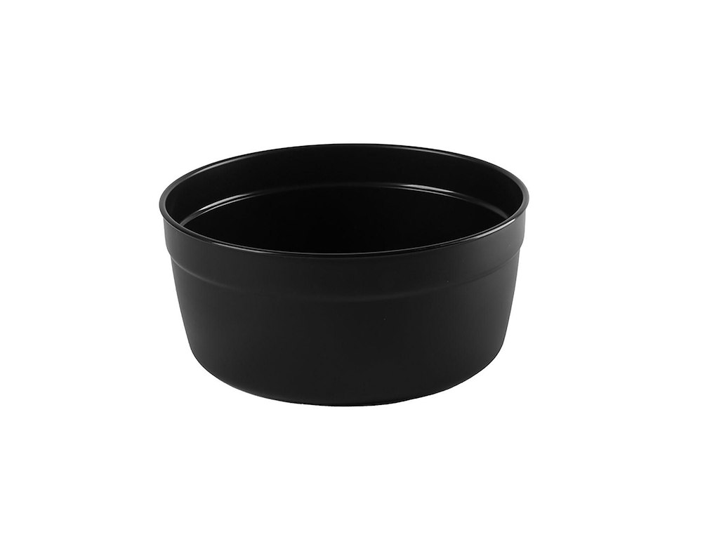 Plastskål Verive Takeaway rund 500ml Ø120mm H66mm flergangs sort