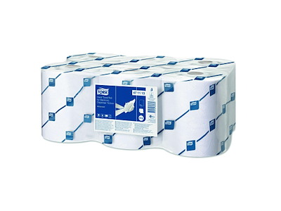 Håndklæderulle Tork Advanced H12 2-lag 19.5cm x143m Hvid