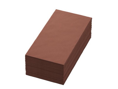 Serviet 1/8-fold DuniSoft Airlaid 40x40cm Chestnut