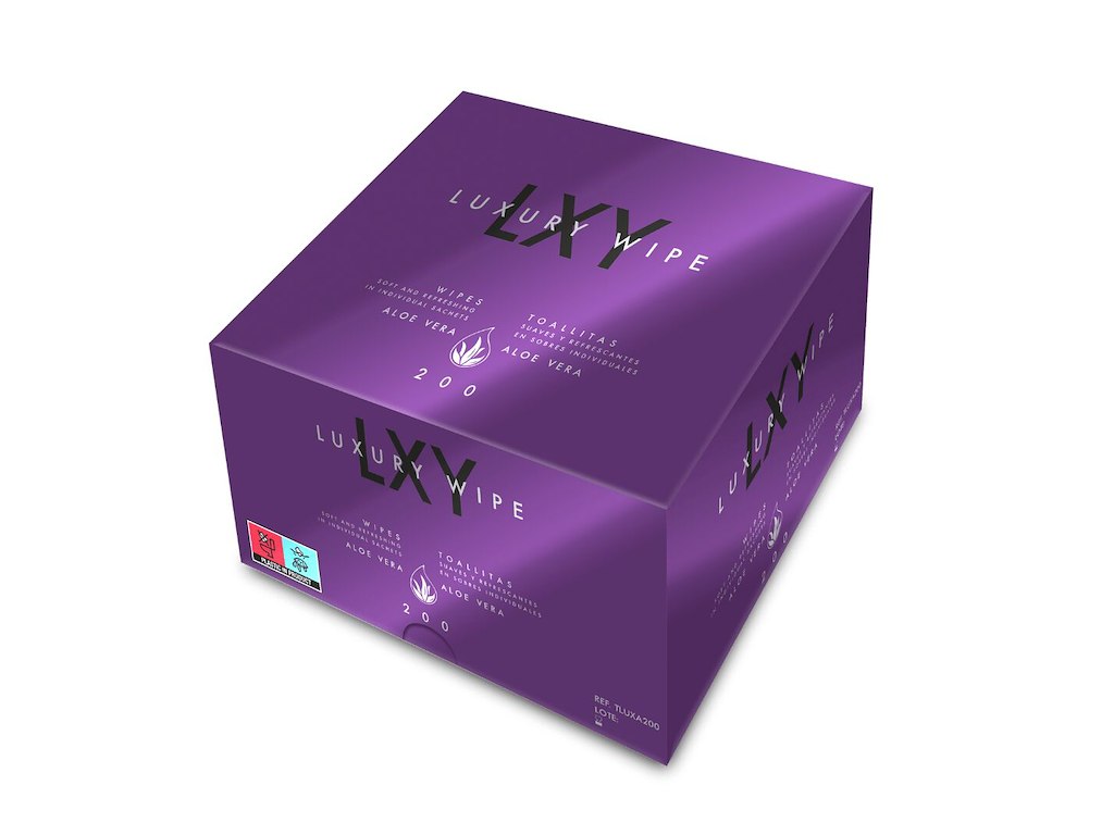 Luxury Wipes - Aloe Vera - 1 stk