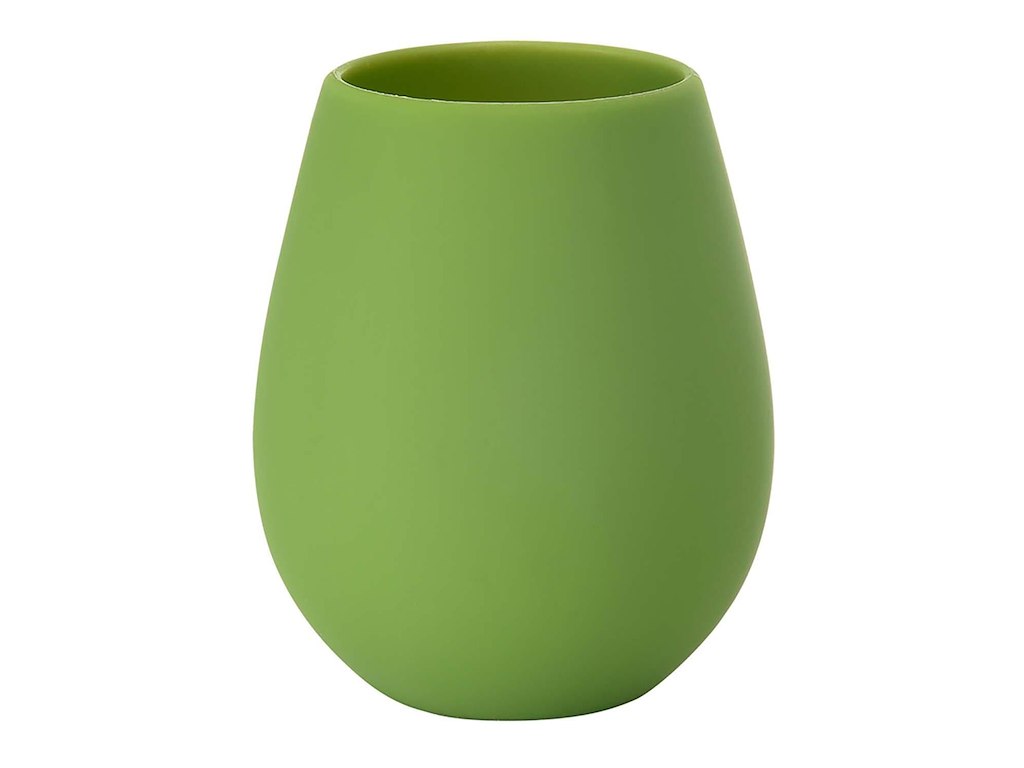 Lysholder Tropical til Duni LED lys 85x103 mm Silicone Leaf Green