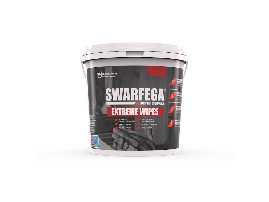 Håndrens Serviet Swarfega Extreme Wipes 150 stk med Citrus til kraftig snavs mm.