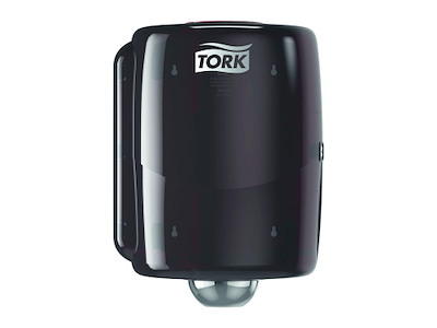 Dispenser Aftørringsrulle Tork W2 Vægophæng op til 30 cm Rød/Sort