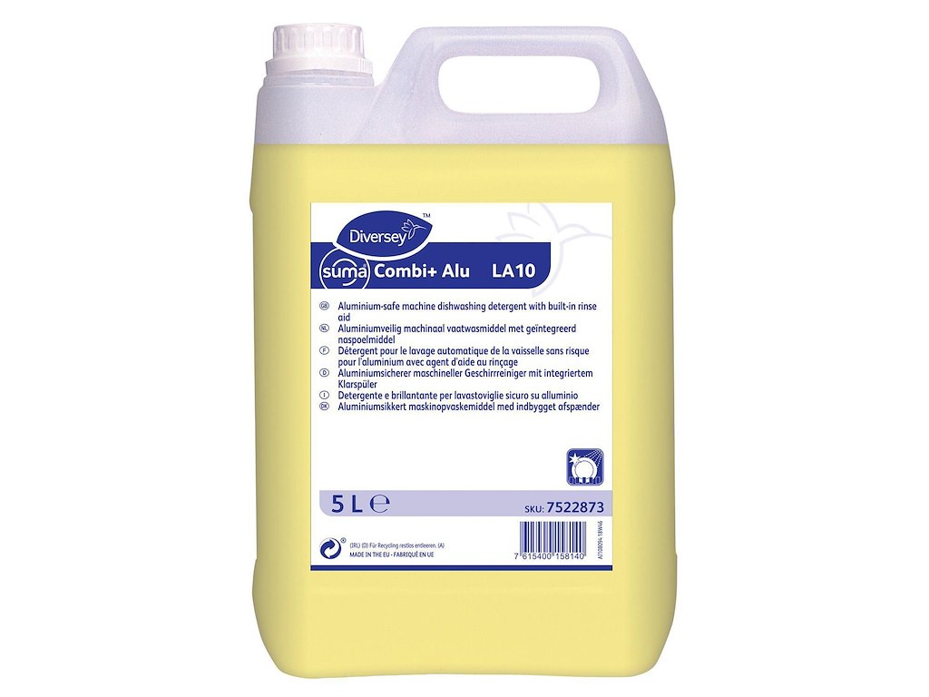 Maskinopvask Anlæg Flydende Suma Combi+ Alu LA10 5ltr med Afspænding uden Klor