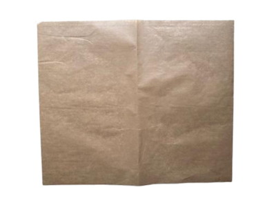 Burgerpapir 330x400 mm 35+6 gr Duplex HD PE-Belagt Brun