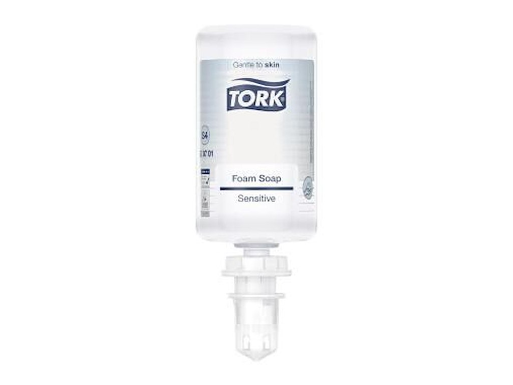 Skumsæbe Tork sensitiv 1000 ml Ecolabel/ECARF uden parfume S4 - Tork 520701