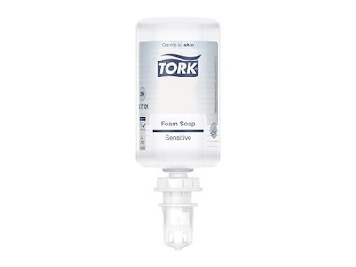 Skumsæbe Tork sensitiv 1000 ml Ecolabel/ECARF uden parfume S4 - Tork 520701