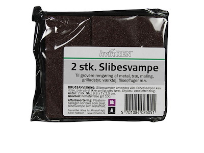 Slibesvamp til grill og ovnrist - (2 stk.)