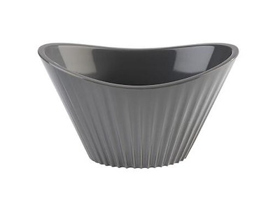 Skål Mini 7 cl 9.5x5.5x5.5 cm Melamin Grå