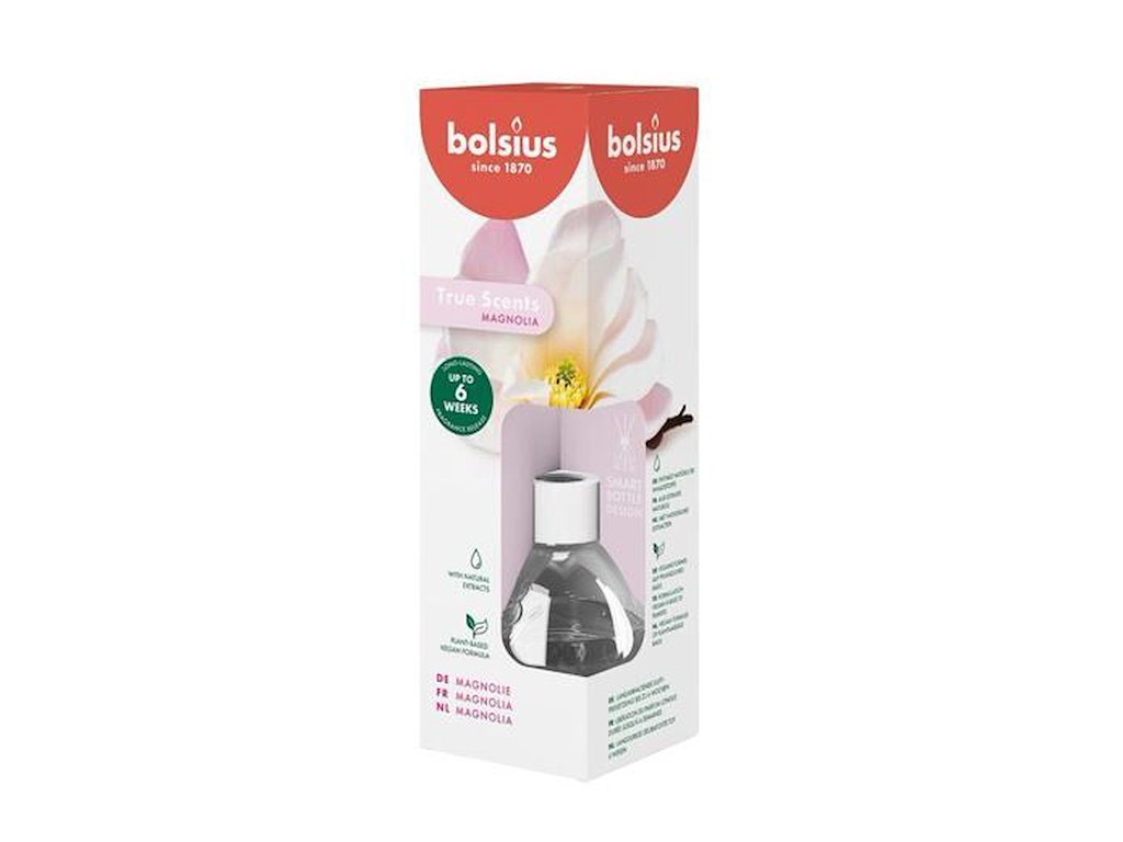 Diffuser Bolsius Magnolie 60ml med duftepinde