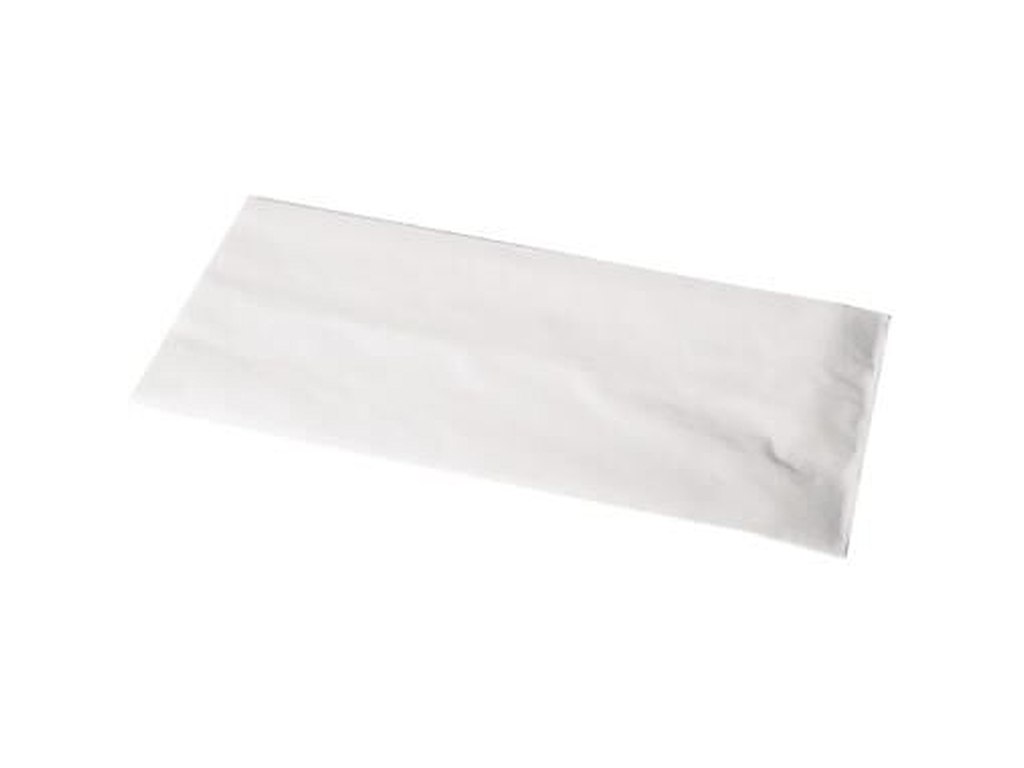 Søsygepose (Opkastpose) 120x85x260 mm med Svejset bund Polypapir Hvid