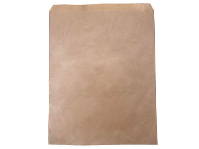 Bagerpose 3kg Rektangulær L300xB380+20mm Papir 40gr Brun