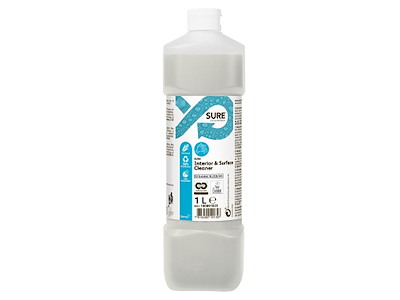 Universalrengøring SURE Interior&Surface Cleaner Plantebas. uden Parfume 1 ltr