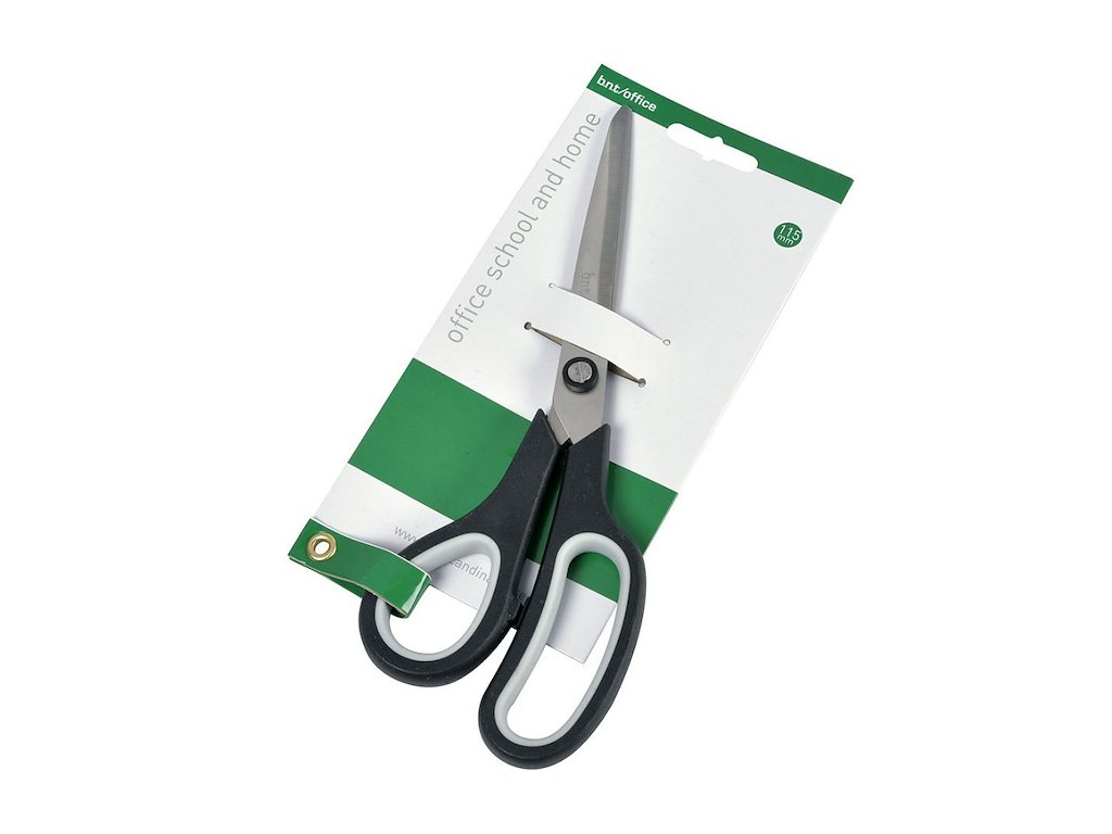 Kontor Saks 115mm Sort/Grå