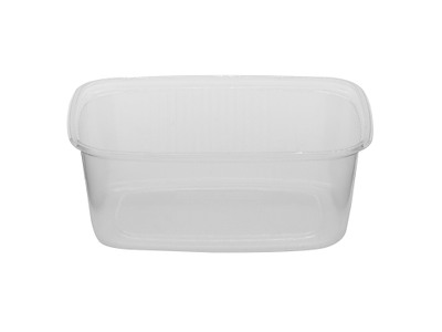 Salatbæger 200 ml 108x81x43 mm Rektangulær PP Klar
